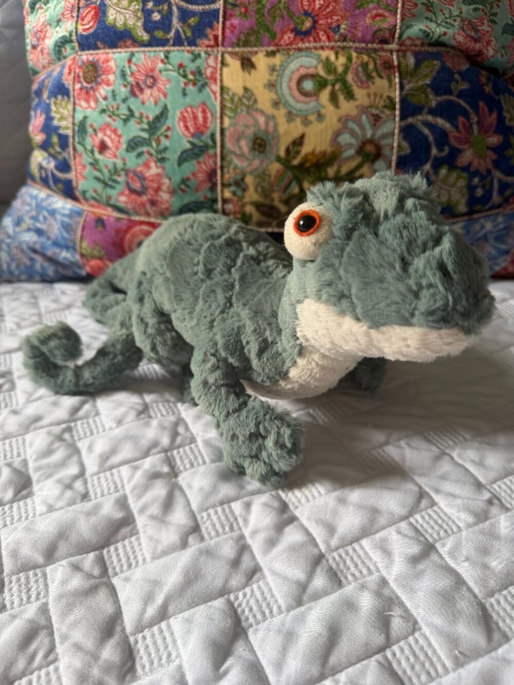 Rare Retired Jellycat Gorka Gecko Lizard Plush